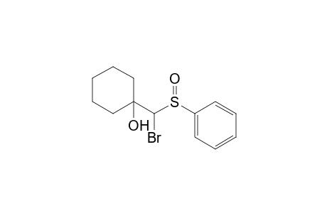 1-[Bromo(phenylsulfinyl)methyl]cyclohexanol