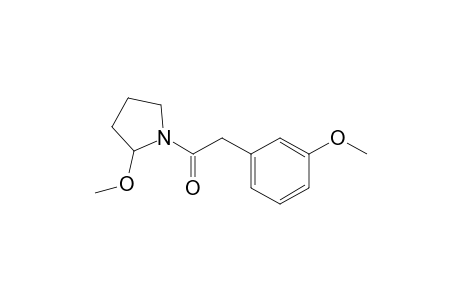 Pyrrolidine, 2-methoxy-1-[(3-methoxyphenyl)acetyl]-