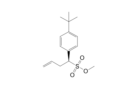 (S)-Methyl 1-[4'-t-butylphenyl]-3-butene-1-sulfonate