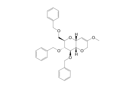 (1R,6R,8S,9S,10S)-9,10-BIS-(BENZYLOXY)-8-BENZYLOXYMETHYL-4-METHOXY-2,7-DIOXABICYCLO-[4.4.0]-DEC-4-ENE