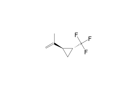 Cyclopropane, 1-(1-methylethenyl)-2-(trifluoromethyl)-, trans-