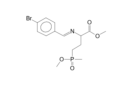 ERYTHRO-METHYL 4-(METHYLMETHOXYPHOSPHORYL)-2-PARA-BROMOBENZYLIDENAMINOBUTANOATE (Z/E MIXTURE)