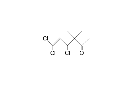 3,3-Dimethyl-4,6,6-trichloro-5-hexen-2-one