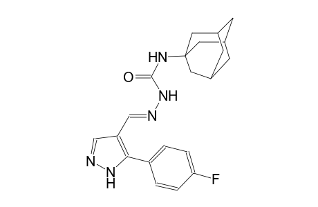 5-(4-fluorophenyl)-1H-pyrazole-4-carbaldehyde N-(1-adamantyl)semicarbazone