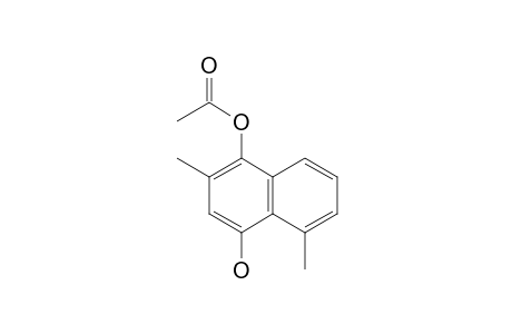1-ACETOXY-2,5-DIMETHYL-4-HYDROXY-NAPHTHALENE