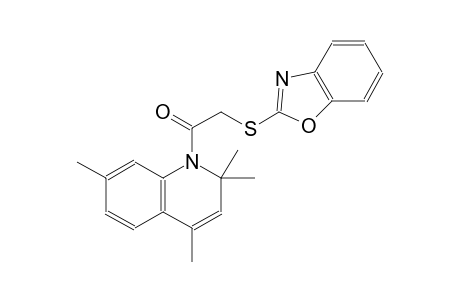 quinoline, 1-[(2-benzoxazolylthio)acetyl]-1,2-dihydro-2,2,4,7-tetramethyl-