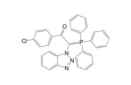 2-(1-benzotriazolyl)-1-(4-chlorophenyl)-2-triphenylphosphoranylideneethanone