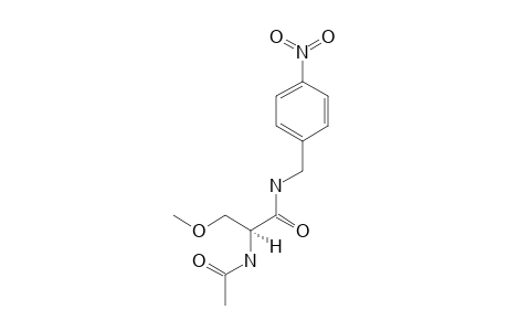 (S)-N-(4-NITROBENZYL)-2-ACETAMIDO-3-METHOXYPROPIONAMIDE