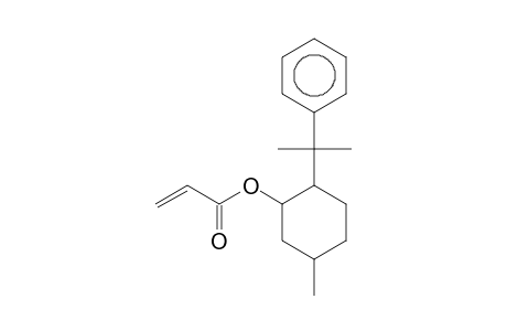 5-Methyl-2-(1-methyl-1-phenylethyl)cyclohexyl acrylate