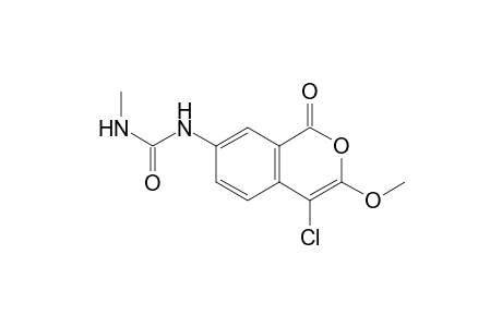 1-(4-Chloranyl-3-methoxy-1-oxidanylidene-isochromen-7-yl)-3-methyl-urea