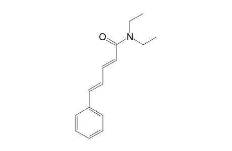 (2E,4E)-N,N-DIETHYL-5-PHENYLPENTA-2,4-DIENAMIDE