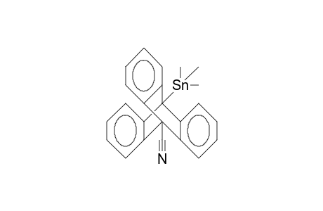 10-Cyano-9-trimethylstannyl-triptycene