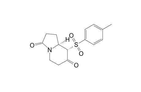 (8S,8aS)-8-(p-Toluenesulfonyl)perhydro-3,7-indolizidinedione