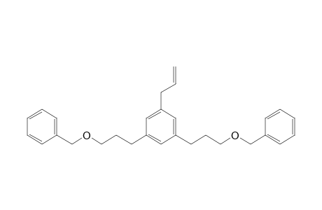 1-Allyl-3,5-bis(3-benzyloxypropyl)benzene