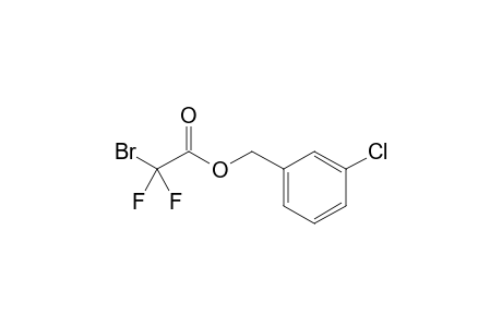 (3-chlorophenyl)methyl 2-bromanyl-2,2-bis(fluoranyl)ethanoate