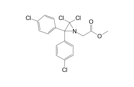 METHYL_2-[2,2-DICHLORO-3,3-BIS-(4-CHLOROPHENYL)-AZIRIDINE-1-YL]-ACETATE