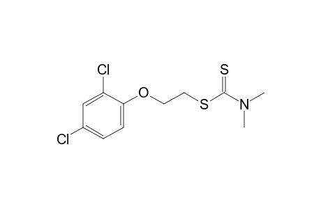 dimethyldithiocarbamic acid, 2-(2,4-dichlorophenoxy)ethyl ester