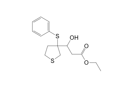 Ethyl 3-[(3'-(phenylsulfanyl)thiolanyl]propionate