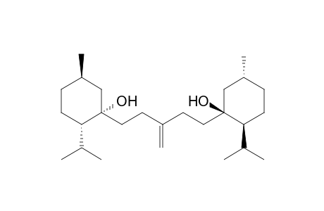 (1S,2S,5R)-1-(3-{2-[(1S,2S,5R)-1-Hydroxy-2-isopropyl-5-methylcyclohexyl]ethyl}but-3-enyl)-2-isopropyl-5-methylcyclohexan-1-ol