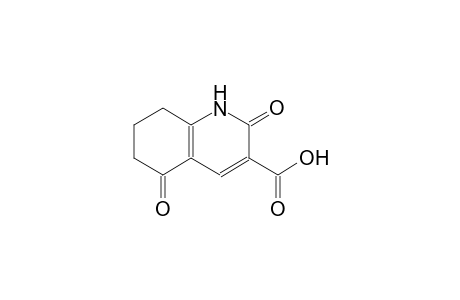 3-quinolinecarboxylic acid, 1,2,5,6,7,8-hexahydro-2,5-dioxo-