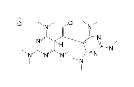 (Z)-5H-PYRIDINIUM-2,4,6-TRIS-(DIMETHYLAMINO)-5-[(Z)-1-(2,4,6-TRIS-(DIMETHYLAMINO)-PYRIMIDIN-5-YL)-2-CHLOROVINYL]-CHLORIDE