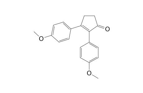 2,3-BIS-(PARA-METHOXYPHENYL)-2-CYCLOPENTENE-1-ONE
