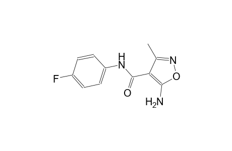 5-Amino-N-(4-fluorophenyl)-3-methyl-4-isoxazolecarboxamide