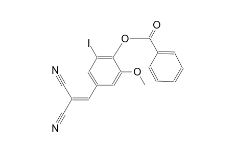 4-(2,2-dicyanovinyl)-2-iodo-6-methoxyphenyl benzoate