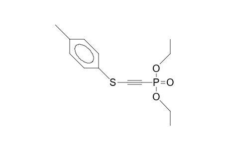 4-Tolylthio-ethynyl-phosphonic acid, diethyl ester