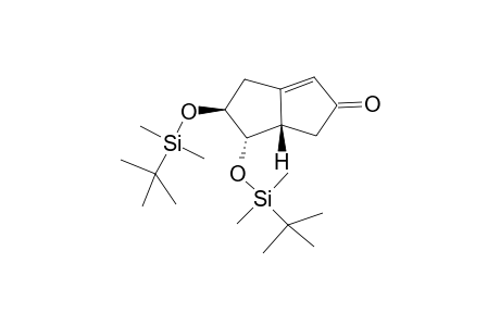 (5S,6S,6aS)-5,6-bis[[tert-butyl(dimethyl)silyl]oxy]-4,5,6,6a-tetrahydro-1H-pentalen-2-one