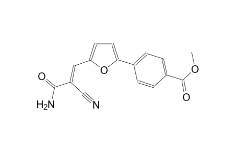 methyl 4-{5-[(1E)-3-amino-2-cyano-3-oxo-1-propenyl]-2-furyl}benzoate