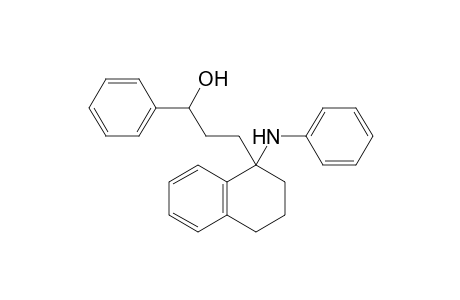 1-Phenyl-3-(1-anilino-1,2,3,4-tetrahydronaphthalen-1-yl)-1-propanol