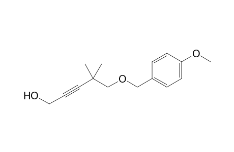 5-(4-Methoxybenzyloxy)-4,4-dimethyl-2-pentyn-1-ol