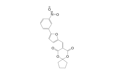 6,10-dioxaspiro[4.5]decane-7,9-dione, 8-[[5-(3-nitrophenyl)-2-furanyl]methylene]-