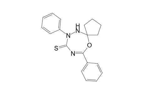 7,10-Diphenyl-11-oxa-6,7,9-triazaspiro[4.6]undec-9-ene-8-thione