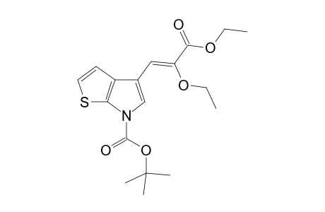 4-[(2-Carboethoxy-2-ethoxy)ethenyl]-6-(tert-butoxycarbonyl)thieno[2,3-b]pyrrole