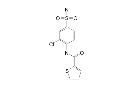 4-(THIOPHENE-2-CARBOXAMIDO)-3-CHLORO-BENZENESULFONAMIDE