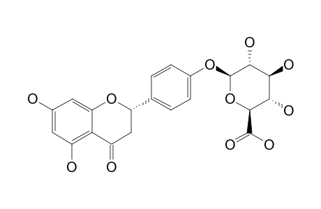 NARINGENIN-4'-O-BETA-D-GLUCURONOPYRANOSIDE