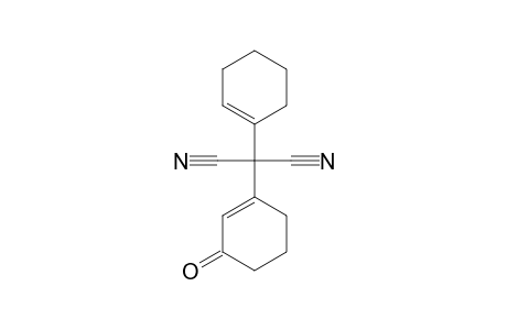 Propanedinitrile, 2-(1-cyclohexen-1-yl)-2-(1-cyclohexen-3-on-1-yl)-