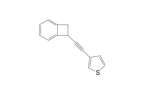 3-[(1',2'-Dihydrocyclobutabenzen-1'-yl)ethynyl]-thiophene