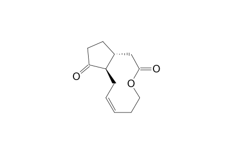 (6Z,8aR,11aR)-1,4,5,8,8a,10,11,11a-octahydrocyclopenta[d]oxecin-2,9-dione