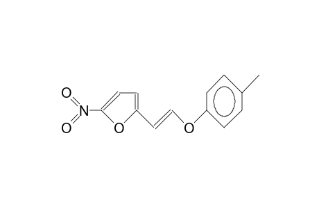 5-Nitro-2-(trans-2-[4-tolyloxy]-vinyl)-furan