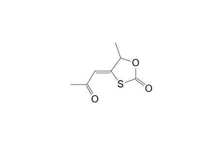 (Z)-4-Acetylmethylidene-5-methyl-1,3-oxathiolan-2-one