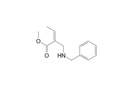 Methyl 2-[(benzylamino)methyl]but-2-enoate
