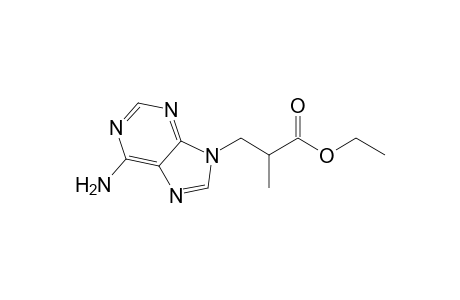 3-(6-aminopurin-9-yl)-2-methylpropanoic acid ethyl ester