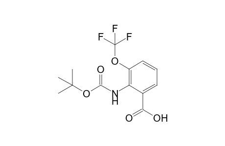 2-[(tert-Butoxycarbonyl)amino]-3-(trifluoromethoxy)benzoic acid