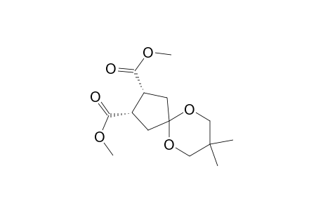 6,10-Dioxaspiro[4.5]decane-2,3-dicarboxylic acid, 8,8-dimethyl-, dimethyl ester, cis-