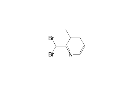 Pyridine, 2-(dibromomethyl)-3-methyl-