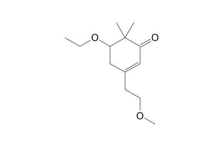 5-ETHOXY-3-(2-METHOXYETHYL)-6,6-DIMETHYLCYCLOHEX-2-ENONE