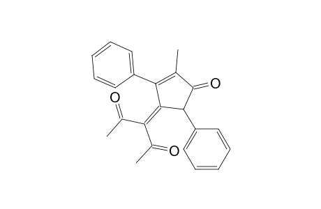 2,4-Pentanedione, 3-(3-methyl-4-oxo-2,5-diphenyl-2-cyclopenten-1-ylidene)-